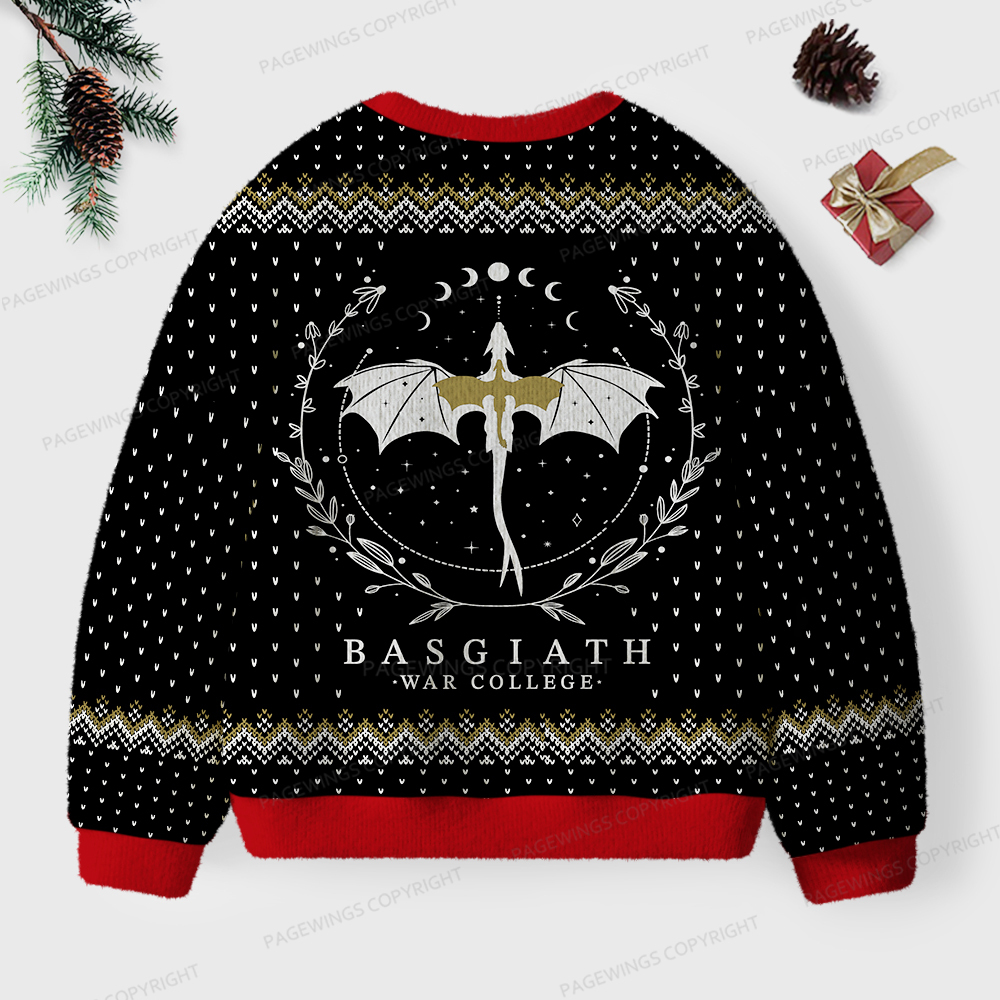 Pagewings Basgiath War College Unisex Ugly Sweatshirt