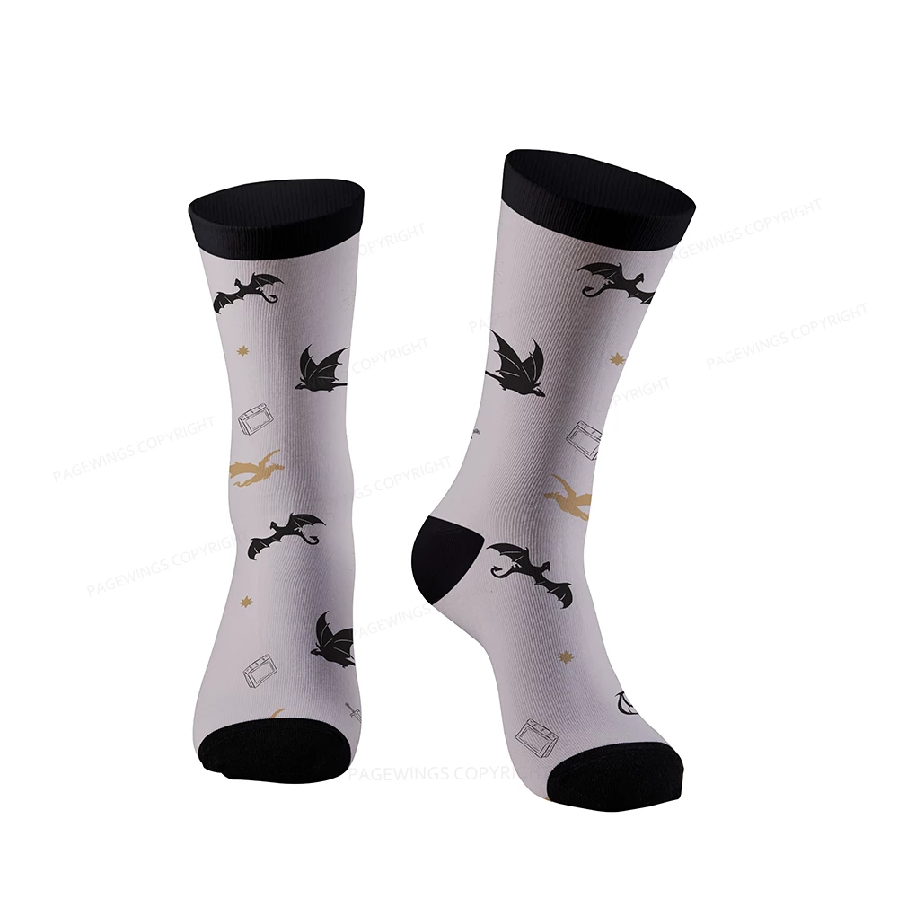 Pagewings Fantasy Romance Reader Gift Romantacy Socks