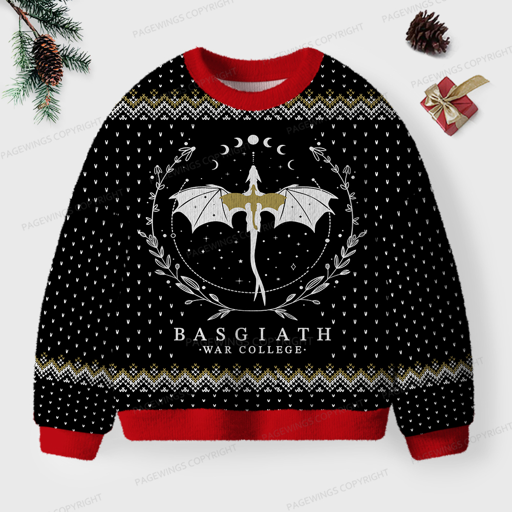 Pagewings Basgiath War College Unisex Ugly Sweatshirt