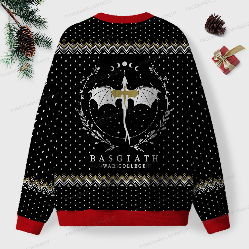Pagewings Basgiath War College Unisex Ugly Sweatshirt