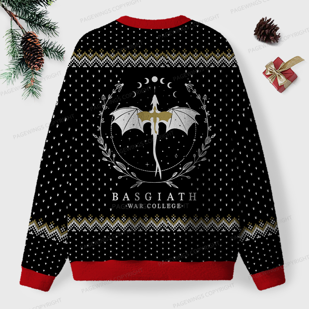 Pagewings Basgiath War College Unisex Ugly Sweatshirt