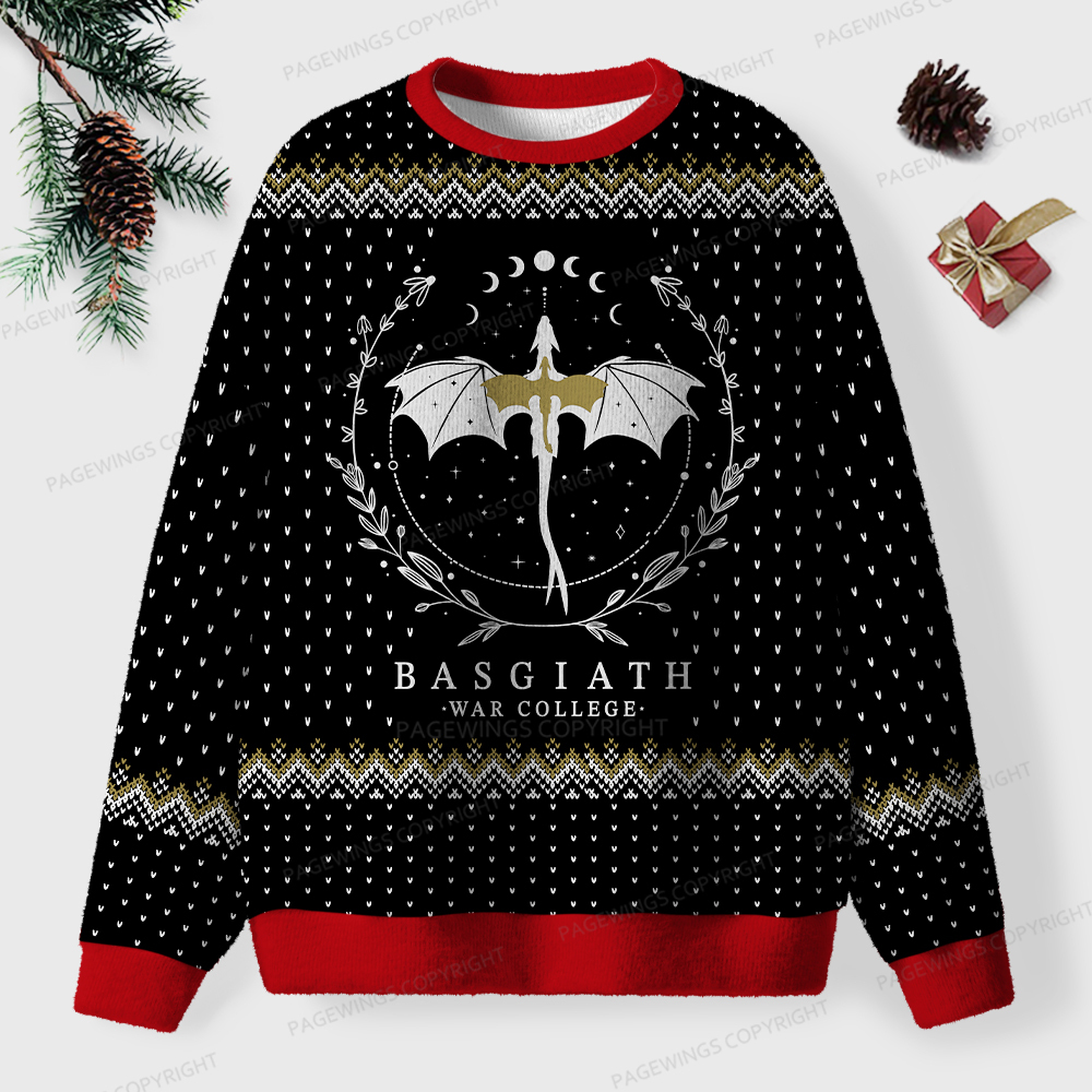 Pagewings Basgiath War College Unisex Ugly Sweatshirt