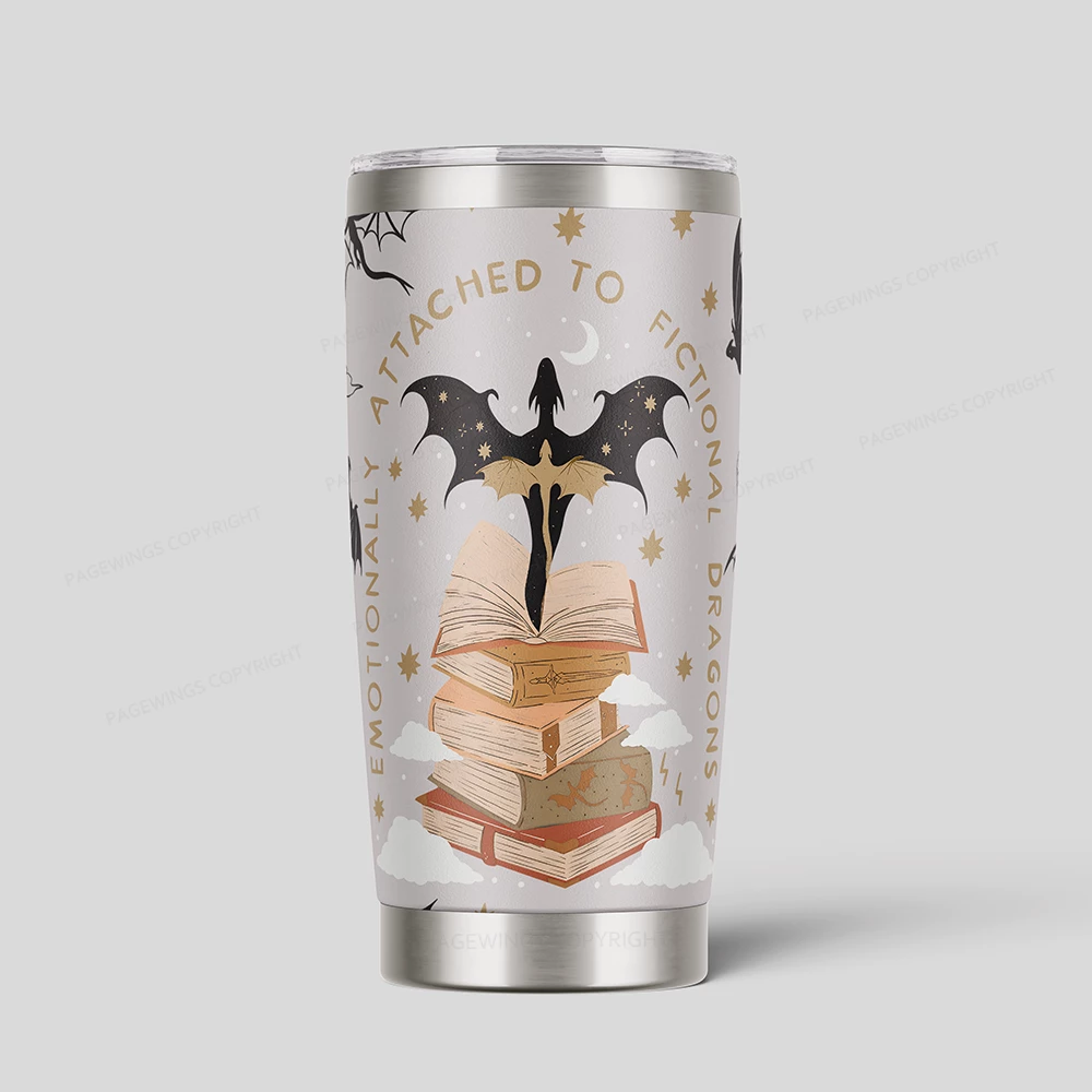 Pagewing Fantasy Romance Reader Gift Romantacy Tumbler