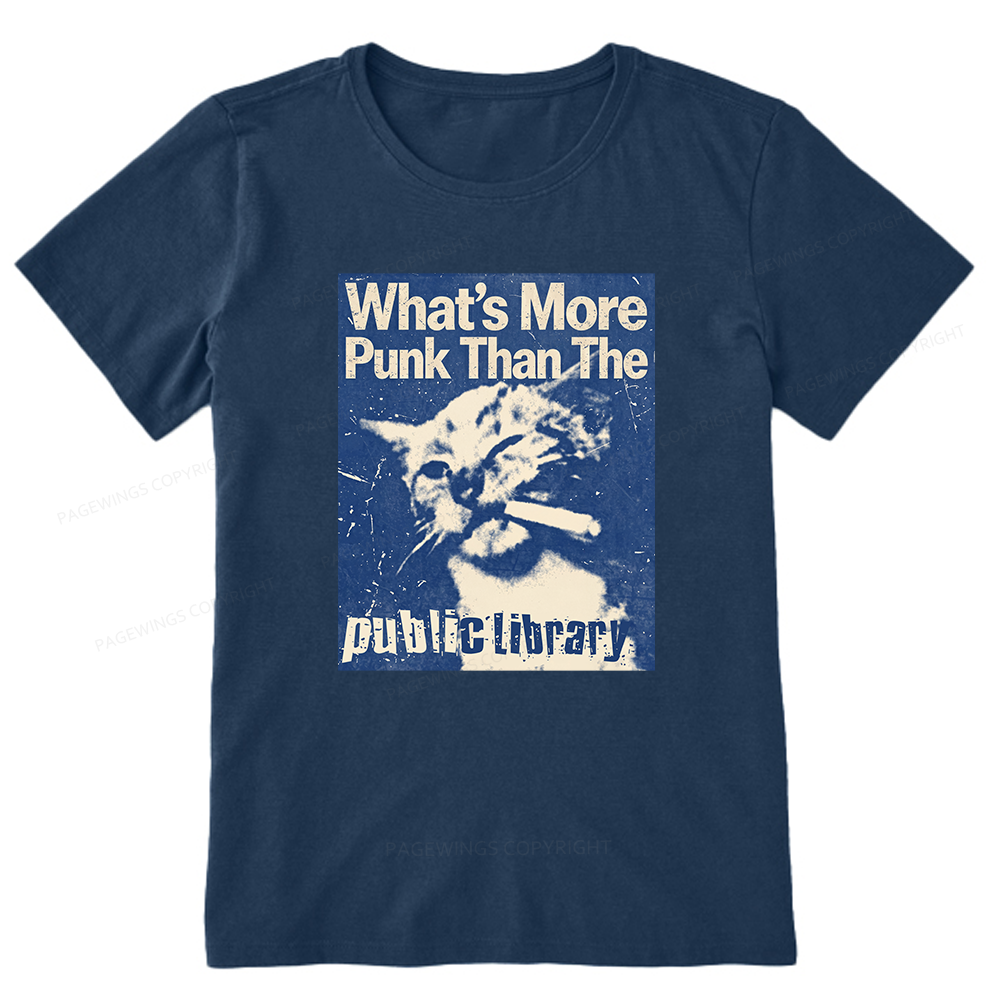 Pagewings What's More Punk Than The Public Library Unisex Classic T-shirt