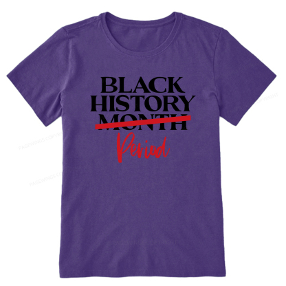 Pagewings Black History Month Period Unisex Classic T-shirt
