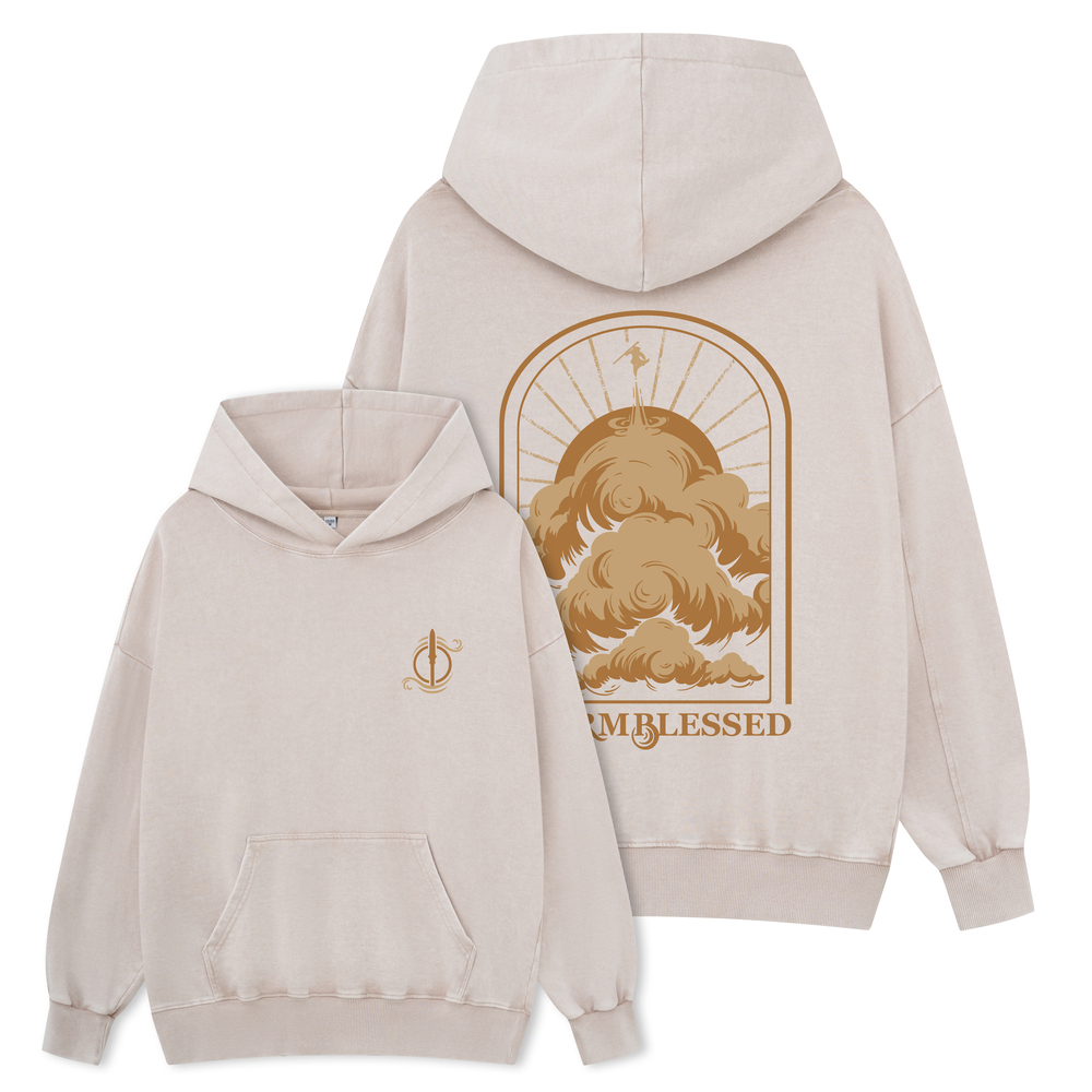 Pagewings Stormblessed Unisex Washed Hoodie