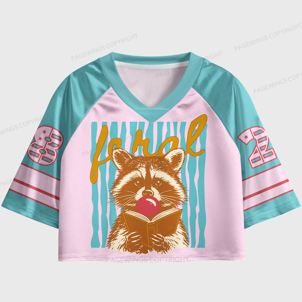 Pagewings Feral Women's Cropped Jersey