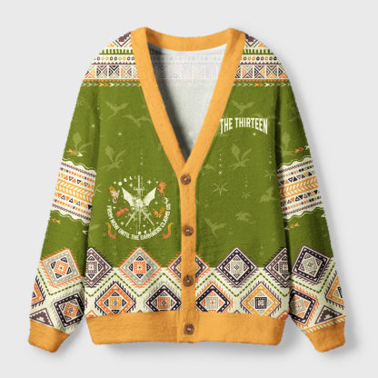 Pagewings The Thirteen Light Knit Unisex Cardigan Sweaters