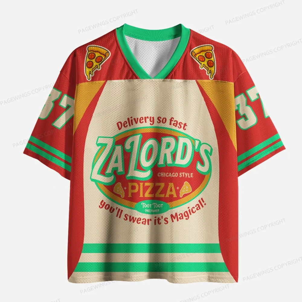 Pagewings Toot Toot Unisex Mesh Jersey