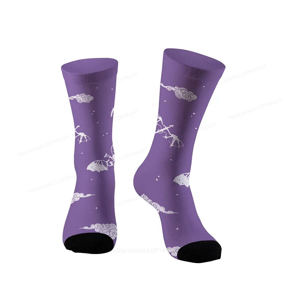 Pagewings Basgiath War College Socks