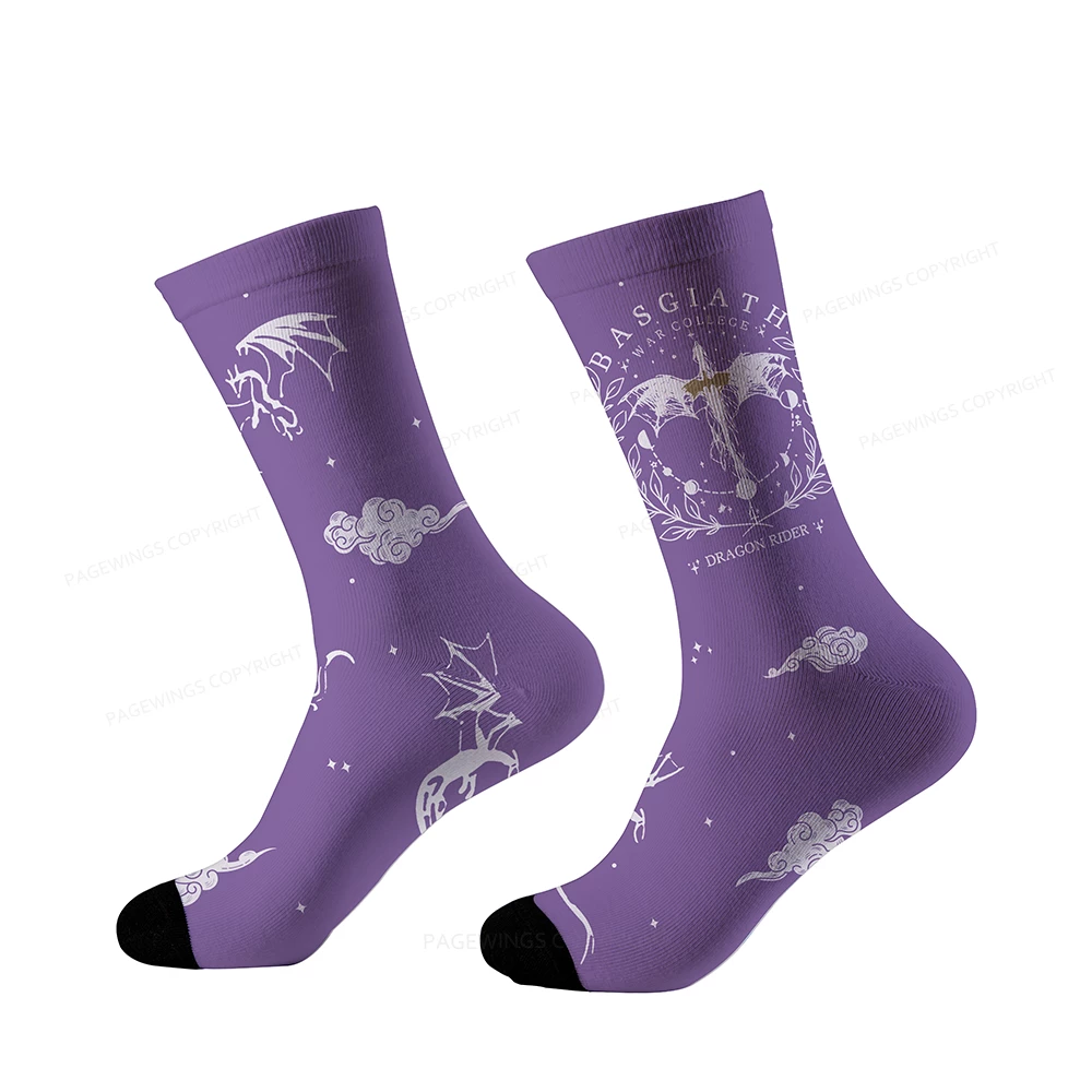 Pagewings Basgiath War College Socks