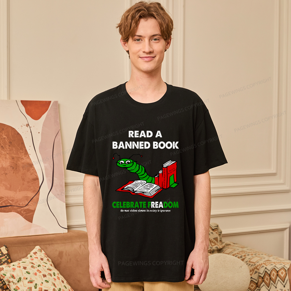 Pagewings Read A Banned Book Unisex Classic T-shirt