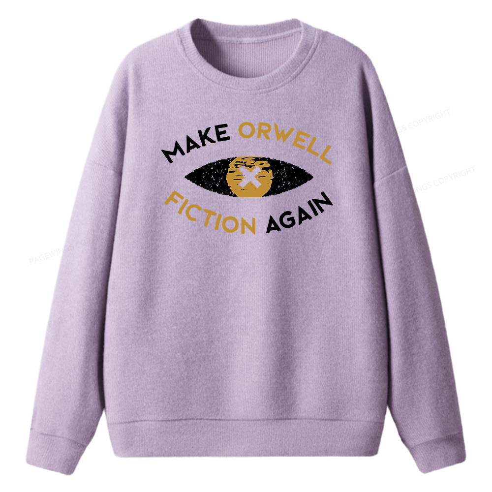 Pagewings Reading Bookish Unisex Knit Sweatshirt