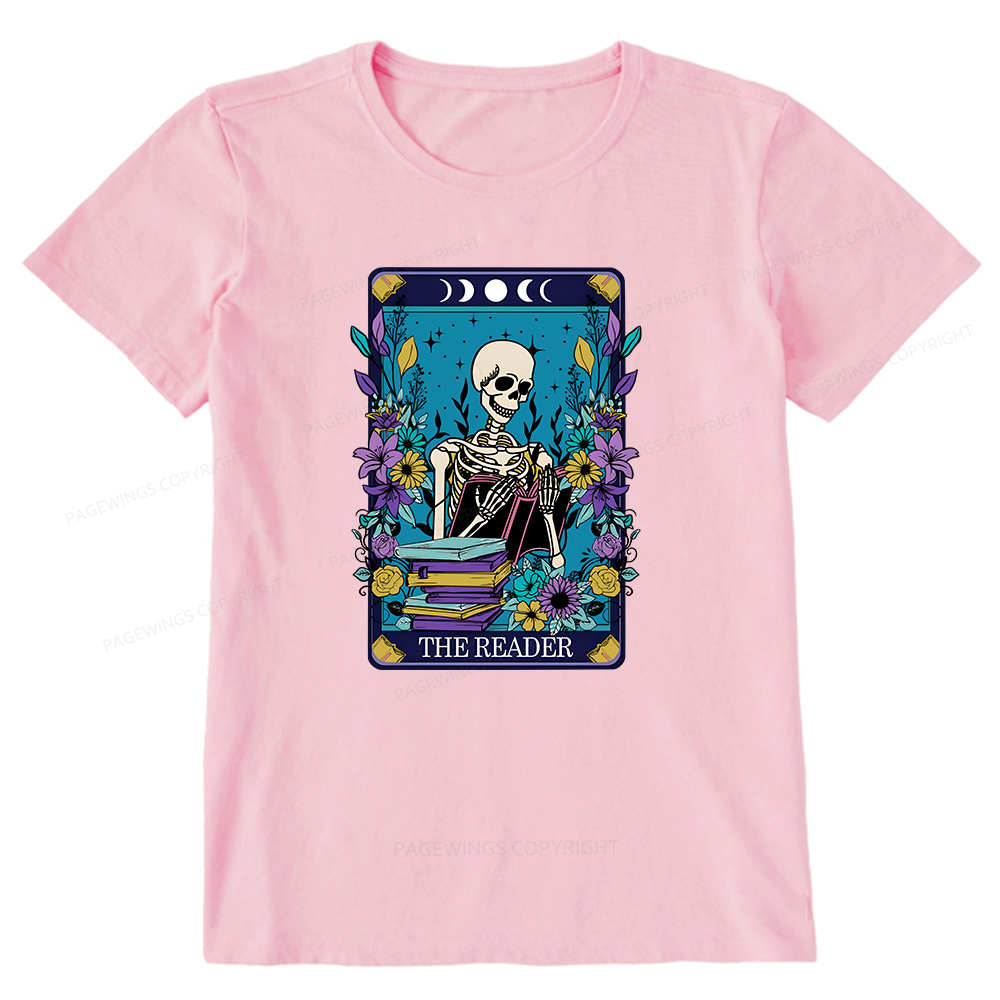 Pagewings The Reader Tarot Card Unisex Classic T-shirt