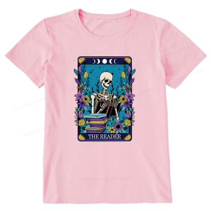 Pagewings The Reader Tarot Card Unisex Classic T-shirt