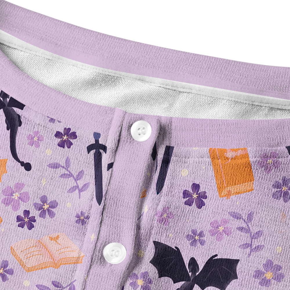 Pagewings Book Dragon Cardigan Sweaters