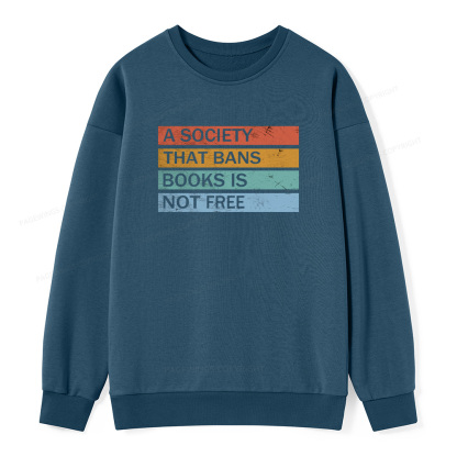 Pagewings Read Banned Books Unisex Classic Sweatshirt