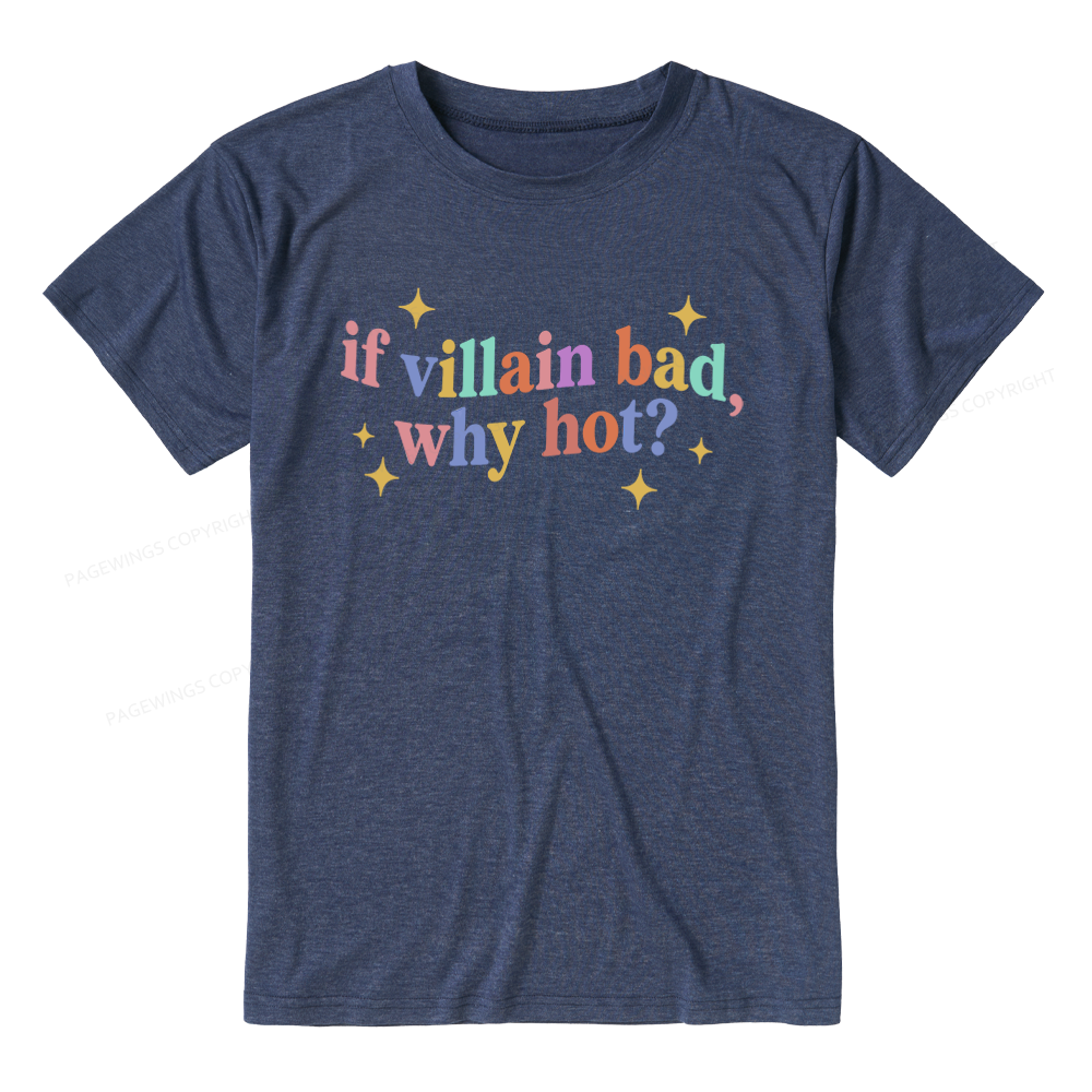 Pagewings Dark Romance Reader Unisex Heather T-Shirt