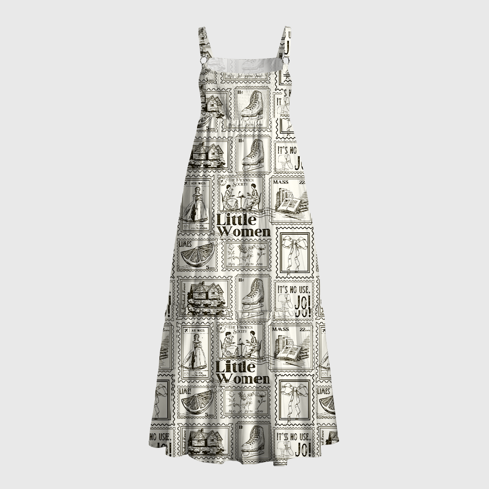 Pagewings Literature Lights Up Life Maxi Dress