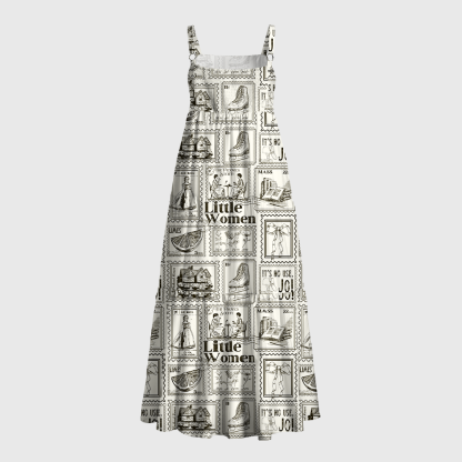Pagewings Literature Lights Up Life Maxi Dress