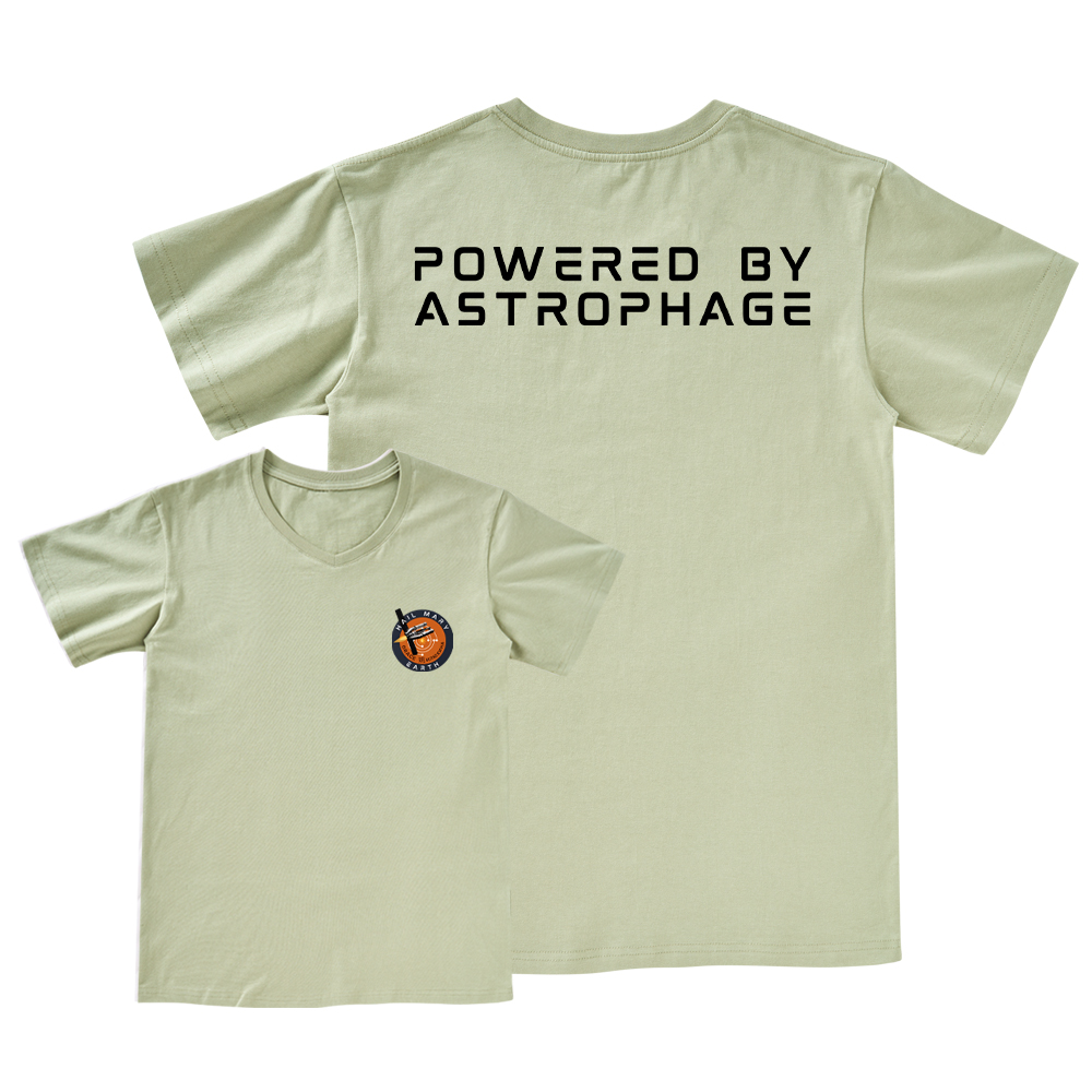 Pagewings Powered By Astrophage V-neck T-shirt