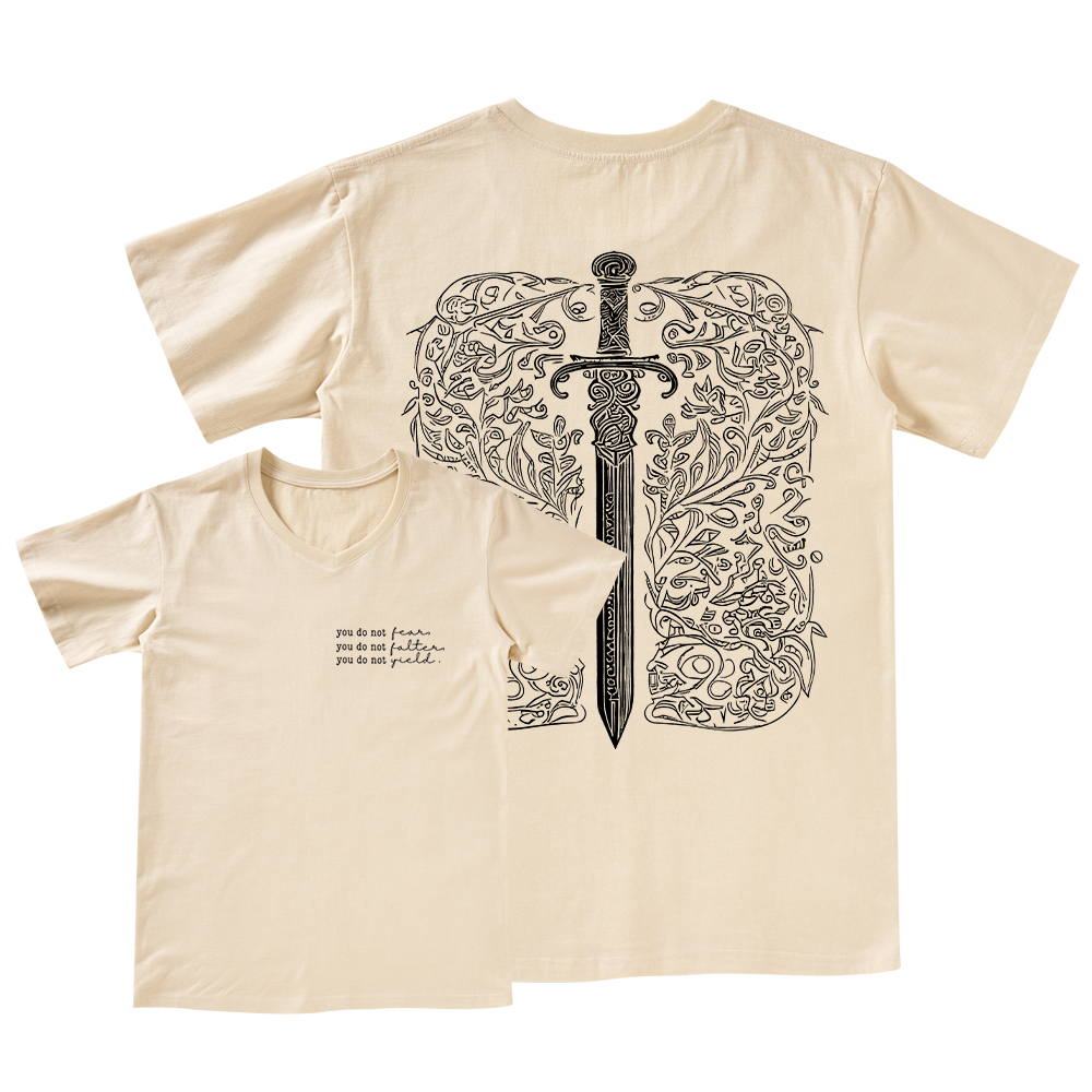 Pagewings You Do Not Yield V-neck T-shirt