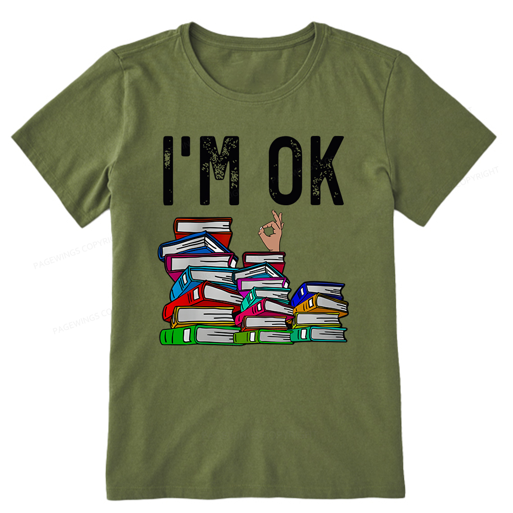 Pagewings Librarian Book Reader Funny Book Lover Unisex Classic T-shirt