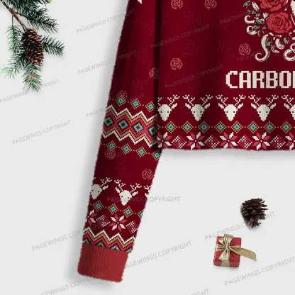 Pagewings Nolite Te Bastardes Carborundorum Women Ugly Crop Sweatshirt