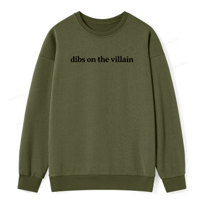 Pagewings Dibs On The Villain Unisex Classic Sweatshirt