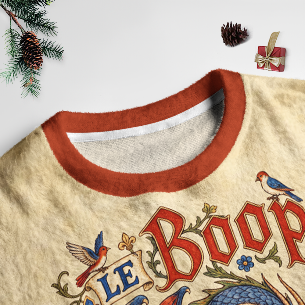 Pagewings Le Boop Unisex Ugly Light Knit Sweatshirt