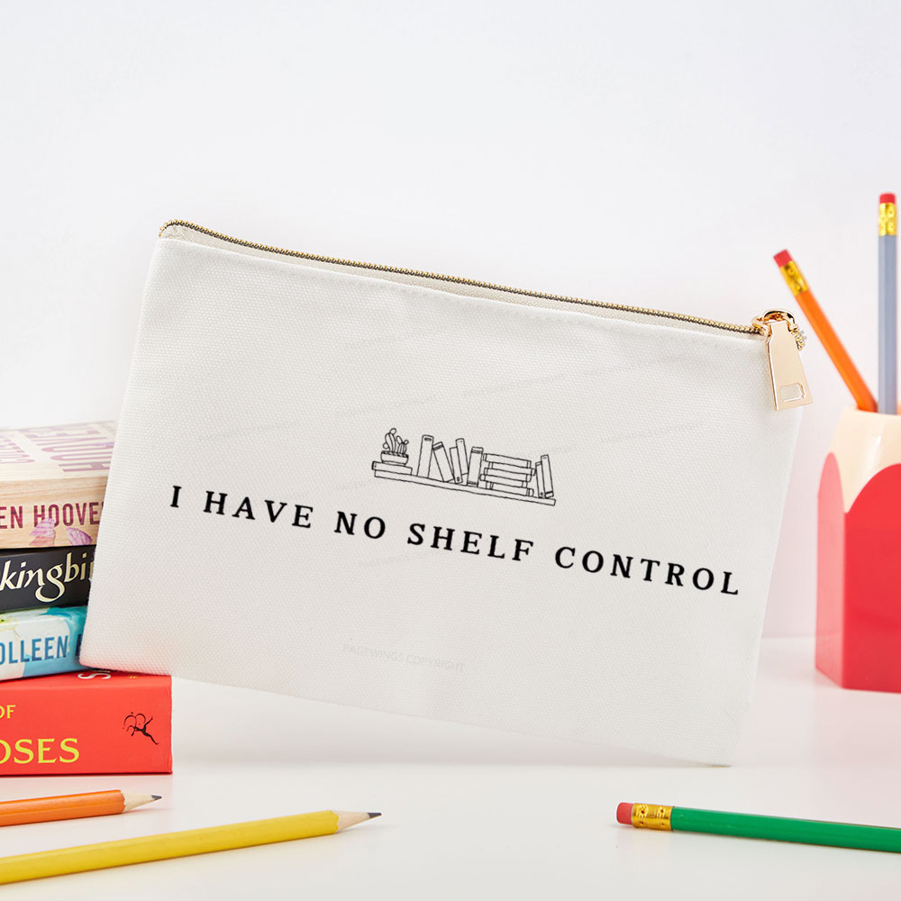 Pagewings I Have No Shelf Control Pouch