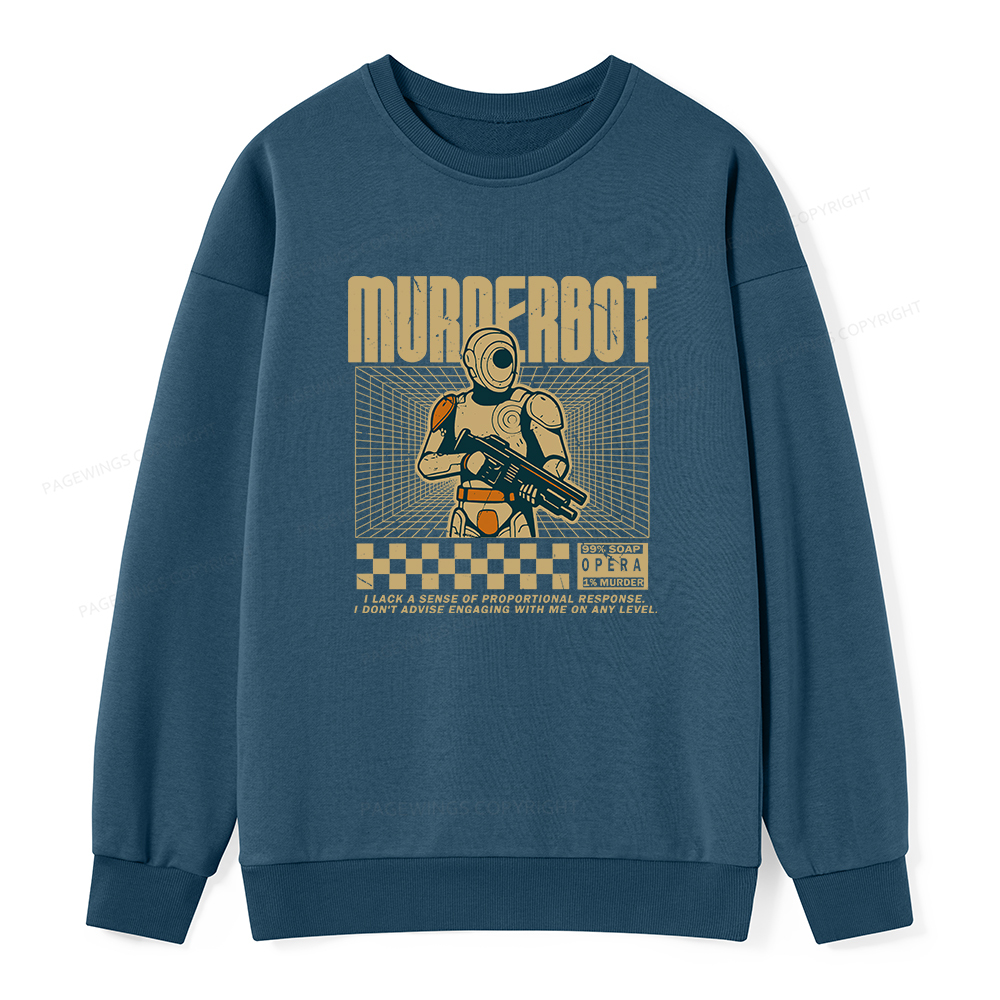 Pagewings Sci-Fiction Robot Hobby Unisex Classic Sweatshirt