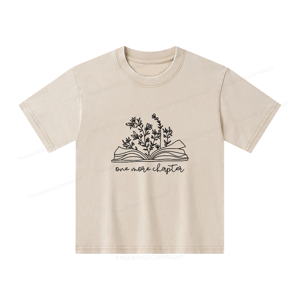 Pagewings Cute Graphic Tees Trending Now Unisex Kids Washed T-shirt