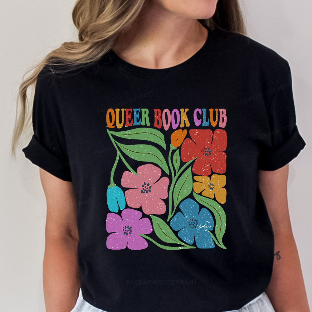 Pagewings Queer Book Club Unisex Classic T-shirt