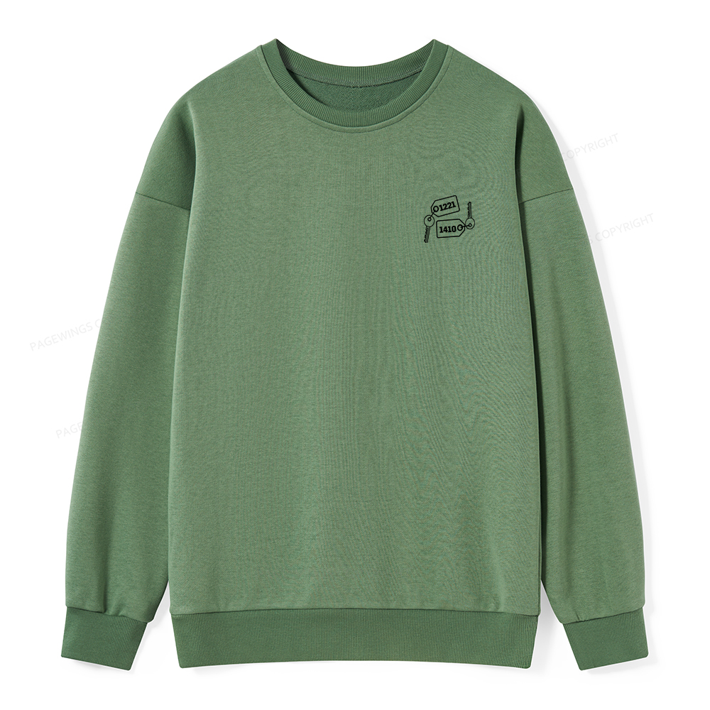 Pagewings Room Numbers Unisex Classic Sweatshirt