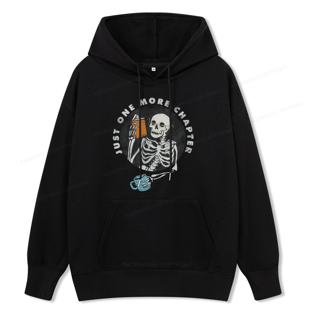 Pagewings Halloween Just One More Chapter Unisex Classic Hoodie