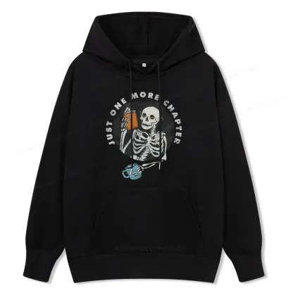 Pagewings Halloween Just One More Chapter Unisex Classic Hoodie