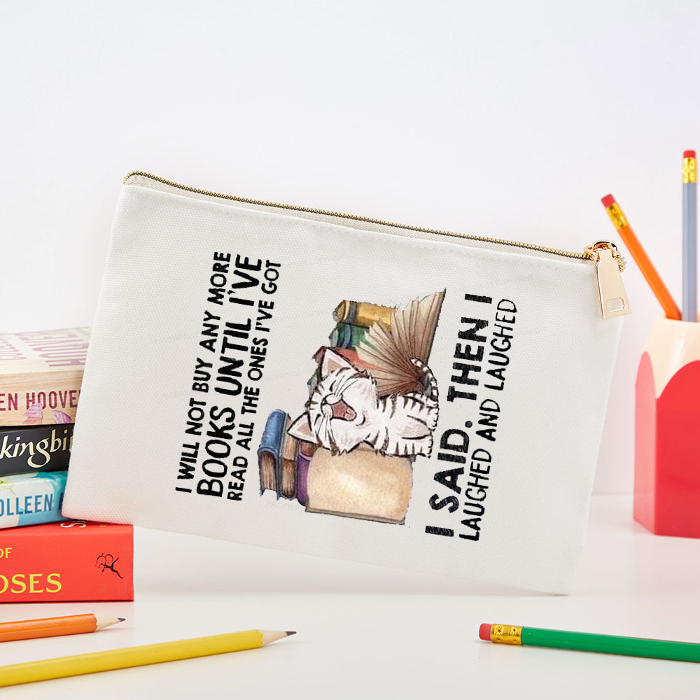 Pagewings I Will Not Buy Any More Books Pouch