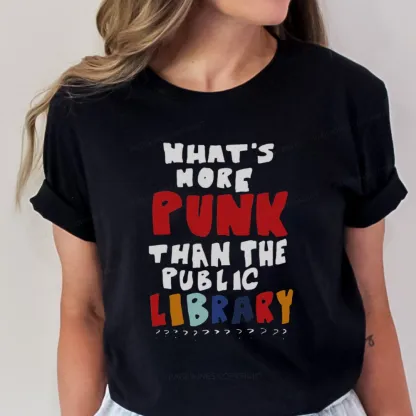 Pagewings What's More Punk Than The Public Library Unisex Classic T-shirt