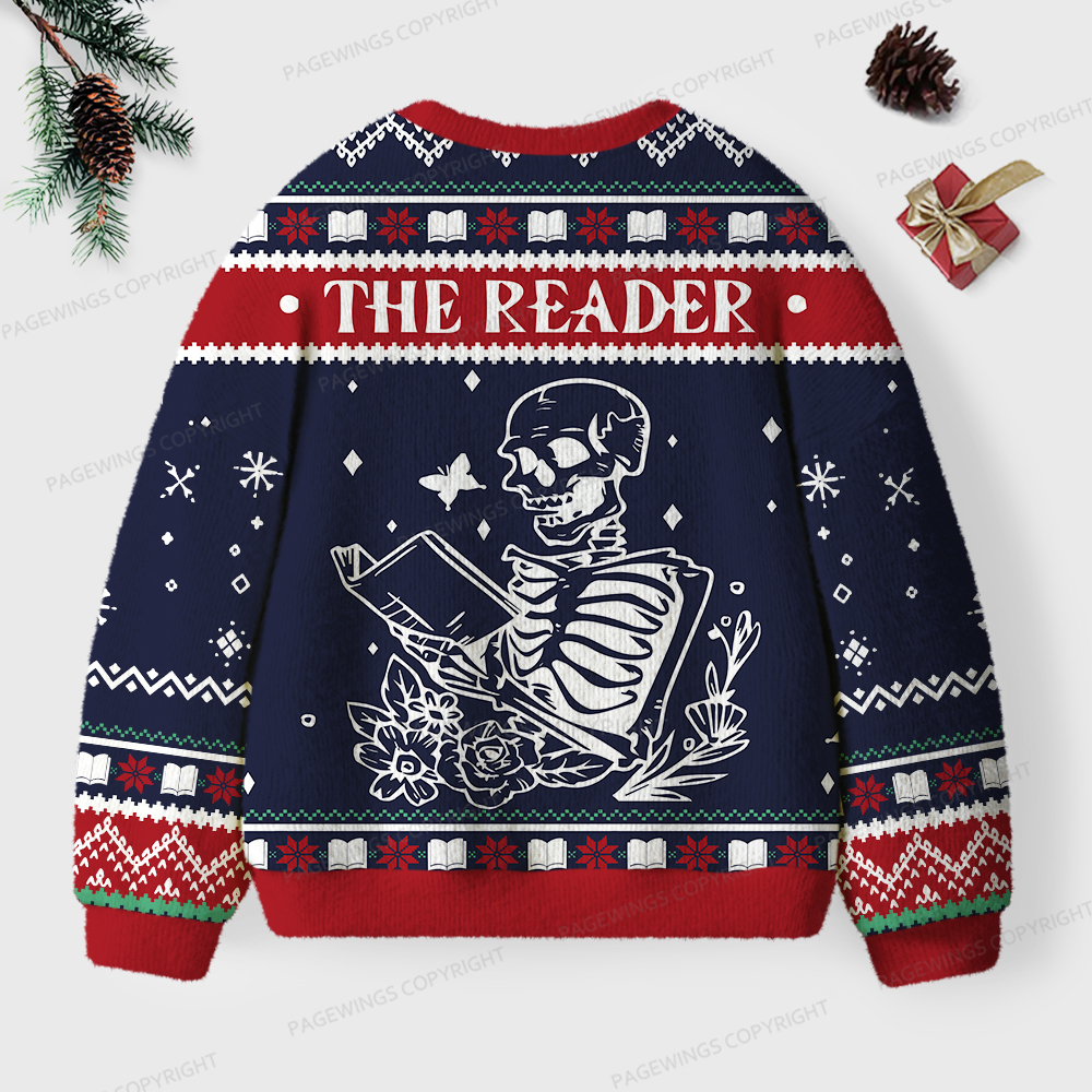 Pagewings The Reader Unisex Ugly Sweatshirt