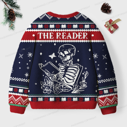 Pagewings The Reader Unisex Ugly Sweatshirt