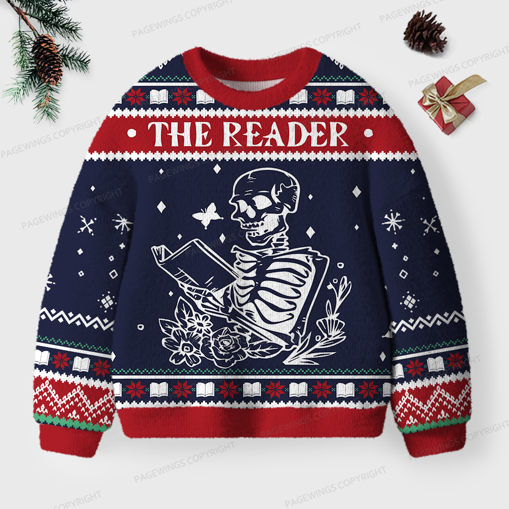 Pagewings The Reader Unisex Ugly Sweatshirt
