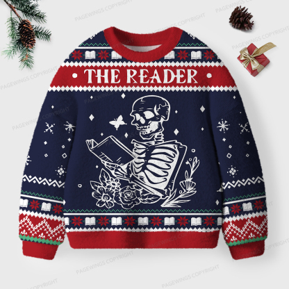 Pagewings The Reader Unisex Ugly Sweatshirt