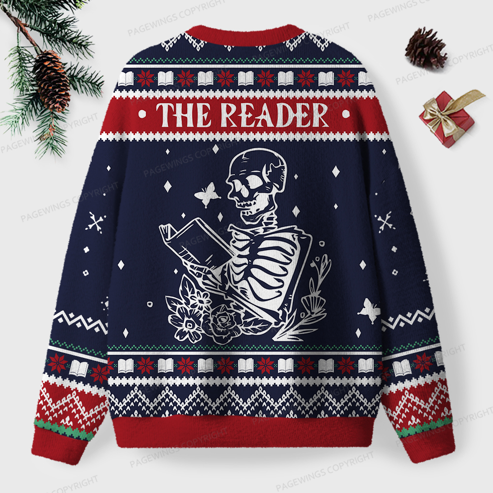 Pagewings The Reader Unisex Ugly Sweatshirt