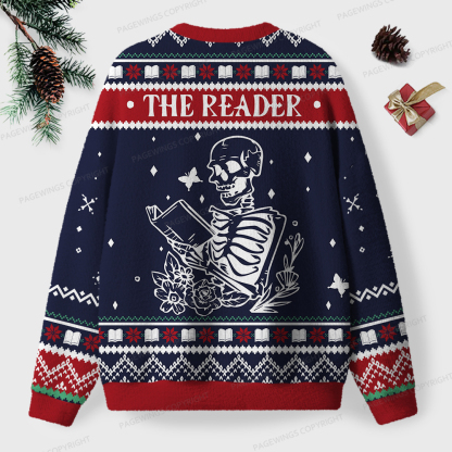 Pagewings The Reader Unisex Ugly Sweatshirt