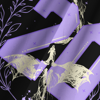 Pagewings Dragon Rider Unisex Long Sleeve Jersey