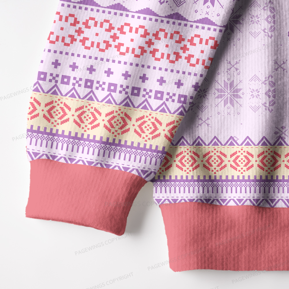 Pagewings The Rise And Fall Of Sanctuary Moon Unisex Ugly Knit Sweatshirt