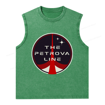Pagewings The Petrova Line Unisex Washed Tank Top