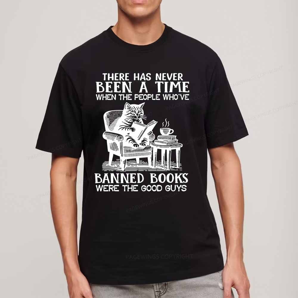 Pagewings Cats Reading Books Are Prohibited From Having Books Unisex Classic T-shirt