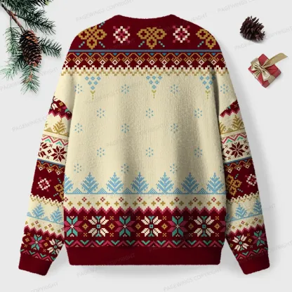 Pagewings Emotions Unisex Ugly Knit Sweatshirt